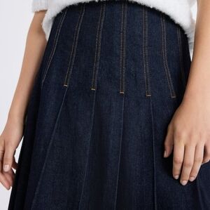 Dark Denim Maxi Skirt